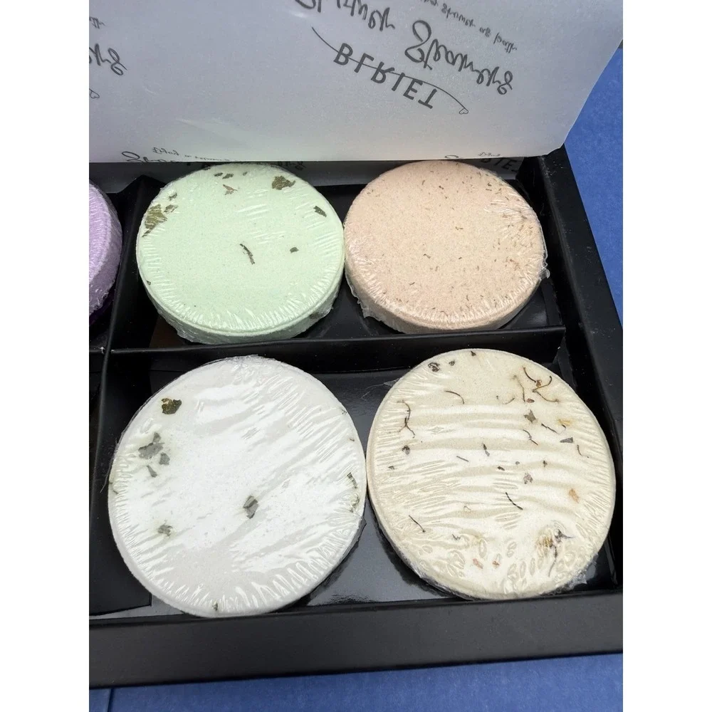 Shower Steamers Aromatherapy BLRIET 8 Pack New In Box. Individually Wrapped